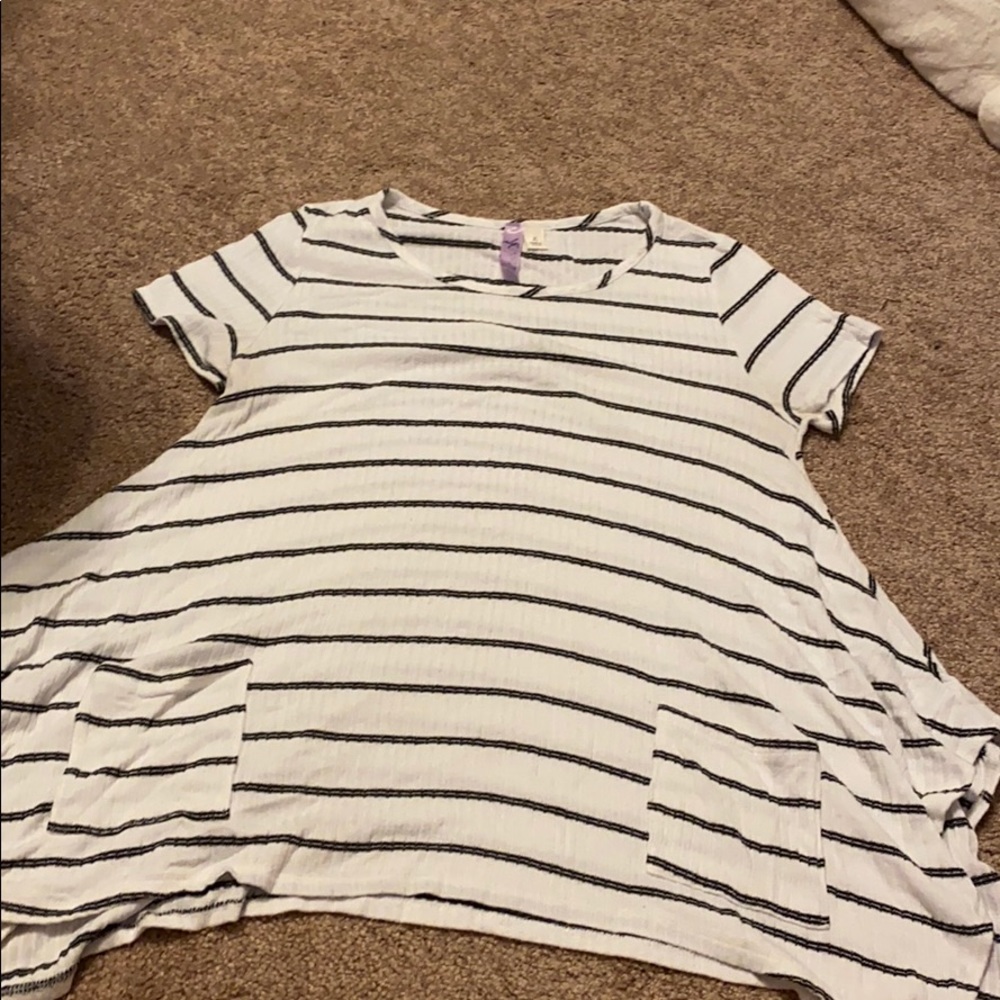 Francescas striped shirt